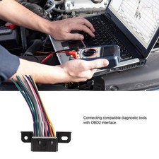 2PCS Diagnostic OBD2 16 PIN Female Connector Harness Car 16 PIN Female Plug