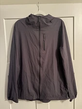 Duck Camp Men’s Airflow Windshell Jacket Charcoal - Large