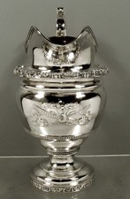 Frederick Marquand Silver Firefighting Water Pitcher  c1820 SAVANNAH  / MUSEUM