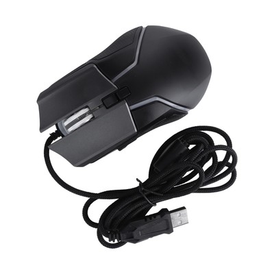 Gaming Mouse Adjustable DPI Mechanical Ergonomic RGB Lighting Wired Mice For New