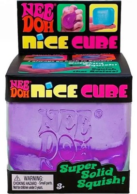 New Schylling NeeDoh Nice Cube Sensory Fidget Toy Stress Relief Squishy Nice Ice