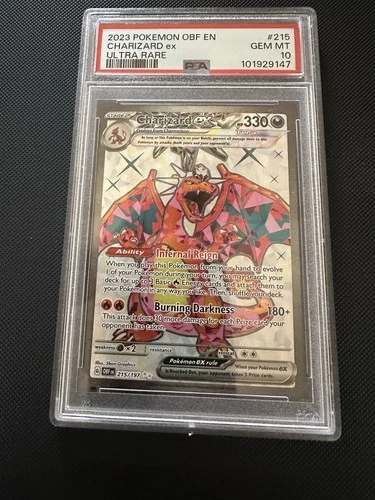 New ListingCharizard EX Obsidian Flames 215/197SV03 PSA 10