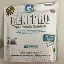 Lot of (5) GENEPRO GEN 3 Unflavored Protein Powder Formula Lactose Gluten Free
