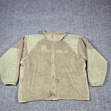 GEN III ECWCS Fleece Jacket Mens XL Beige Polartec Military US Army Issue