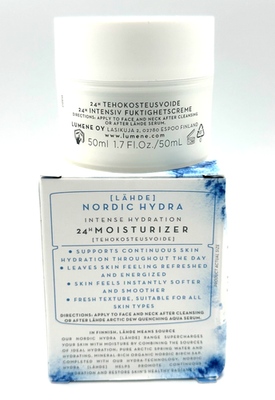 Lumene Finland Nordic Hydra Intense Hydration 24 Hour Moisturizer