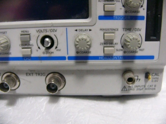 Iwatsu DS-8812 Digital Oscilloscope 100MHz 2CH 500MS/s BRINGO Tested Japan - Image 4 of 4