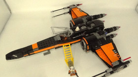 LEGO Star Wars Poe's X-Wing Fighter 75102 Complete Parts Set, Mini Figs, Manual