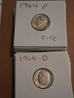 Lot of Dimes, see notes, All lightly Circulated or better, 35 coins (CO0001)