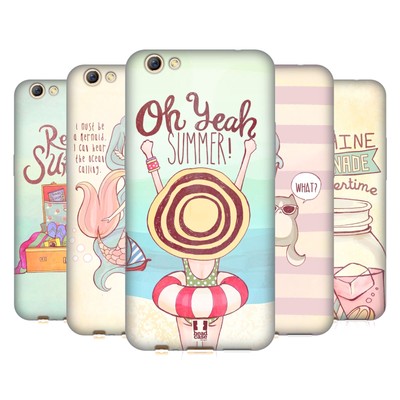 HEAD CASE DESIGNS MY KIND OF SUMMER SOFT GEL CASE FOR OPPO PHONES