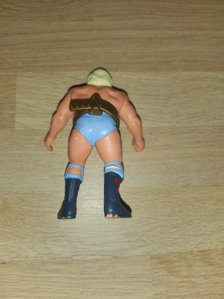 Figurine vintage Catch Catcheur 1990 WCW Galoob 12 Cm Ric Flair Tres Bon Etat. - Photo 2/3