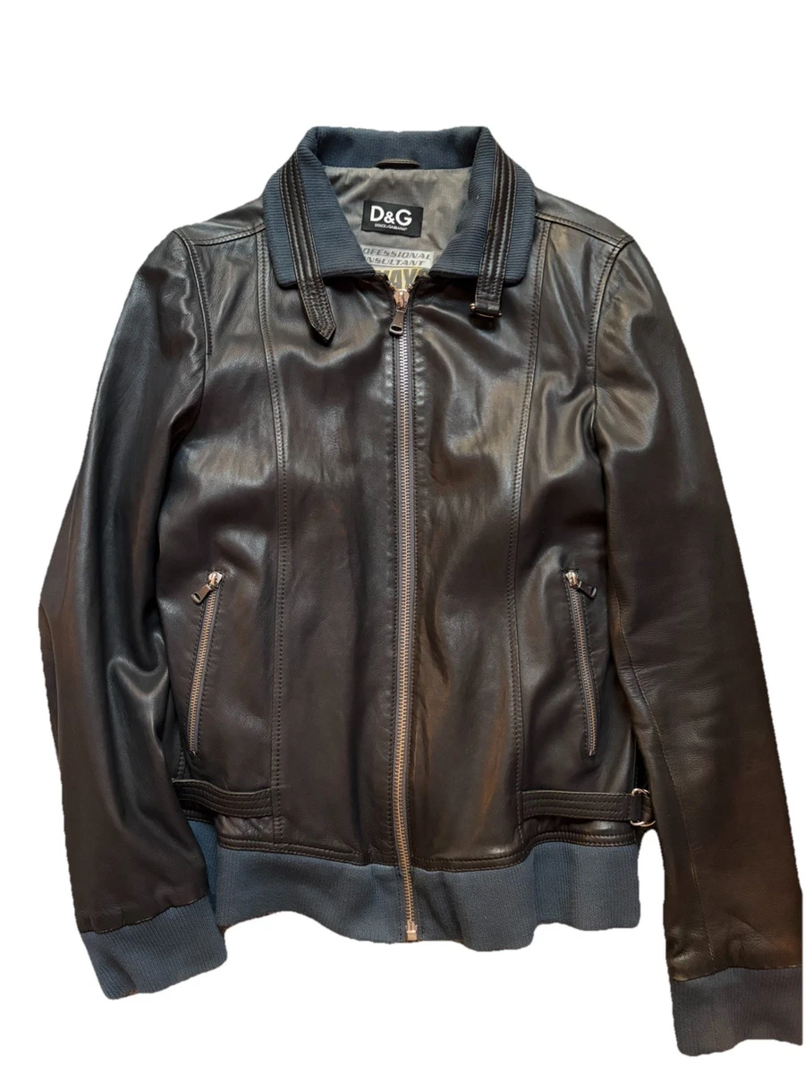 Dolce&Gabbana Leather Jacket products for sale | eBay