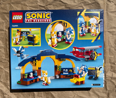 LEGO Sonic: Tails' Workshop and Tornado Plane (76991) for sale