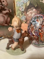 Antique Kewpie on Horse Porcelain Kestner / Heubach 4542 Germany