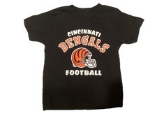 NFL Team Apparel Cincinnati Bengals Tee Black 4T