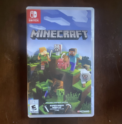 Mojang Minecraft Nintendo Switch 2018 E10+ NTSC-U/C Multiplayer w/ Case