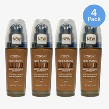 L'Oréal True Match Lumi Foundation SPF 20 1oz 4 Pack New