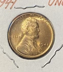 1941 P Lincoln Wheat Cent BU Red