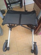 Rollator Walker Aid 4-Wheel Mobility Walker with Seat