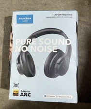 Anker Soundcore Life Q20 Over the Ear Wireless Headphones - Black