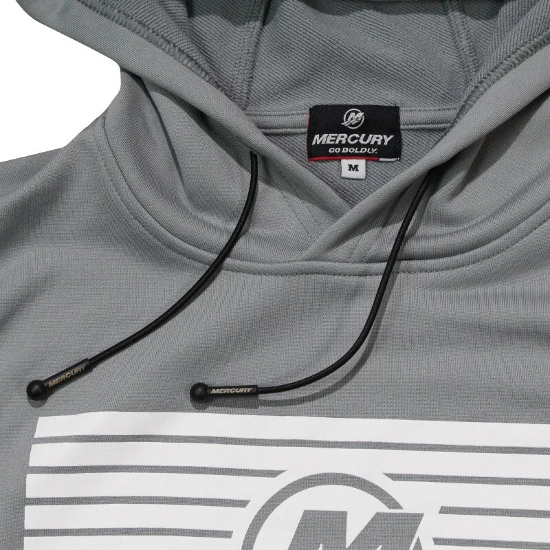 Sudadera con Capucha Mercury Outboards Marine Performance - Cool Gris Bloqueador Solar 2XL Foto 2 de 3