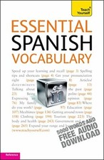 Essential Spanish Vocabulary: Teach Yourself by Zollo, Mike Paperback Book The