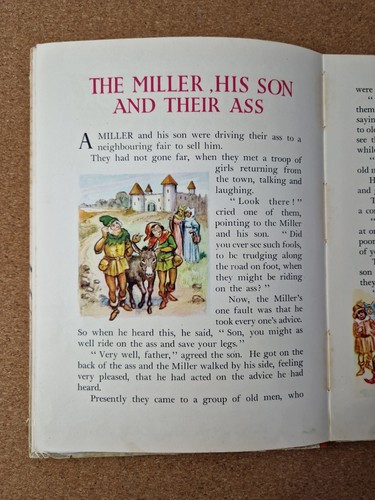My First Book Of Fables - Vintage Short Stories - The Children's Press - Picture 9 of 12