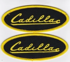 1956 CADILLAC SEW/IRON ON PATCH EMBLEM BADGE EMBROIDERED ESCALADE ELDORADO 