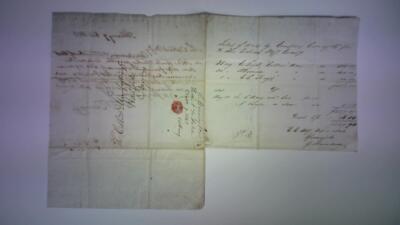 Brief von E. Coming, vom 9. Okt. 1843 in Albany, New York an Collins Manufacturi