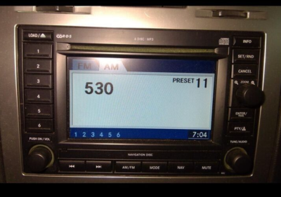2005-2006 JEEP GRAND CHEROKEE Radio AM/FM CD DVD Player Receiver W