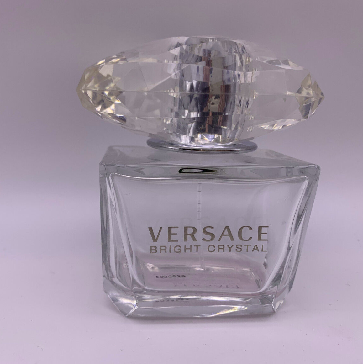 VERSACE Bright Crystal EMPTY 3.0 fl oz 90 ml Perfume Bottle Made