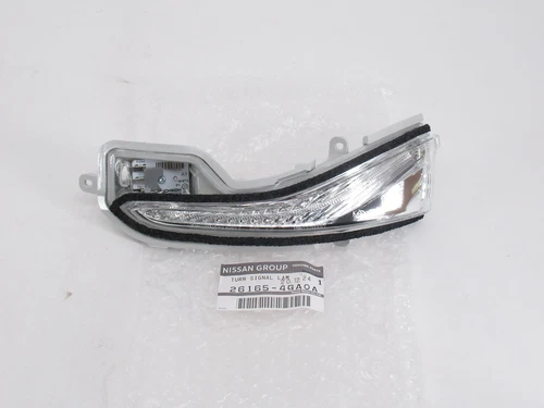 Genuine OEM Infiniti 26165-4GA0A Driver Side LH Mirror Turn Signal Lamp