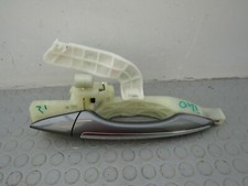 2012 HYUNDAI i40 MK1 REAR PASSENGER SIDE EXTERIOR DOOR HANDLE IN SILVER T6S