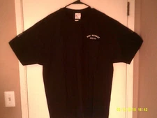 PORT AND COMPANY "USS Hornet CVS-12 Tee" MEN'S BLACK WHITE T-SHIRT 2XL        