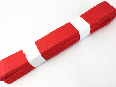 Mizuno JAPAN Judo gi Judogi Aka Obi Red Belt 22JV9A18 | eBay