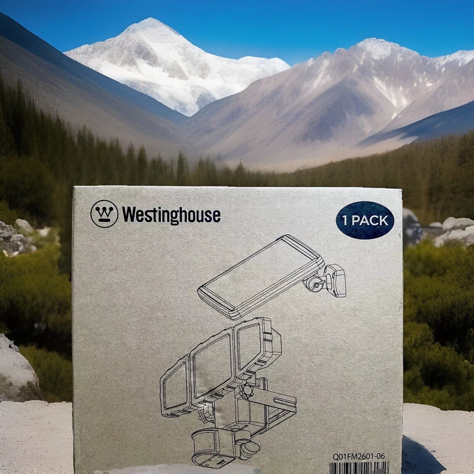 WESTINGHOUSE LED MOTION ACTIVATED SOLAR SECURITY LIGHT 2000 LUMENS TRIPLE HEADS - Image 4 of 4