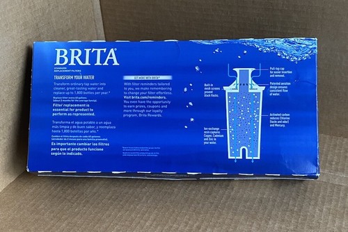 5 Pack Brita Pitcher Replacement Water Filters Model OB03 New - Picture 2 of 5