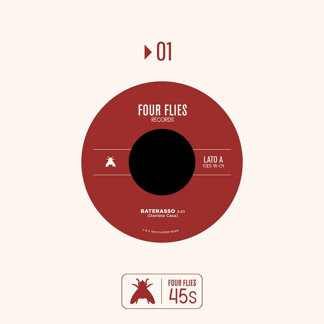 Vinile Nuovo - Daniela Casa / Remigio Ducros - Baterasso / Canottaggio (7")  - F