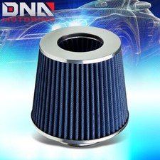 3 Coldshort Ram Blue Air Intake Dry Cone Cotton Gauze Rubber Filterclamp 3 Coldshort Ram Blue Air Intake Dry Cone Cotton Gauze Rubber Filterclamp