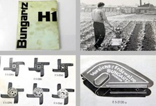 Bungartz H1 Wiesel 4PS Einradhacke Ersatzteilliste 1963