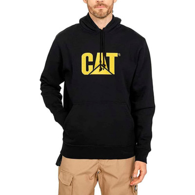 CAT S3 Cord System Trademark Logo Hoodie Sweatshirt/Pullover SMALL