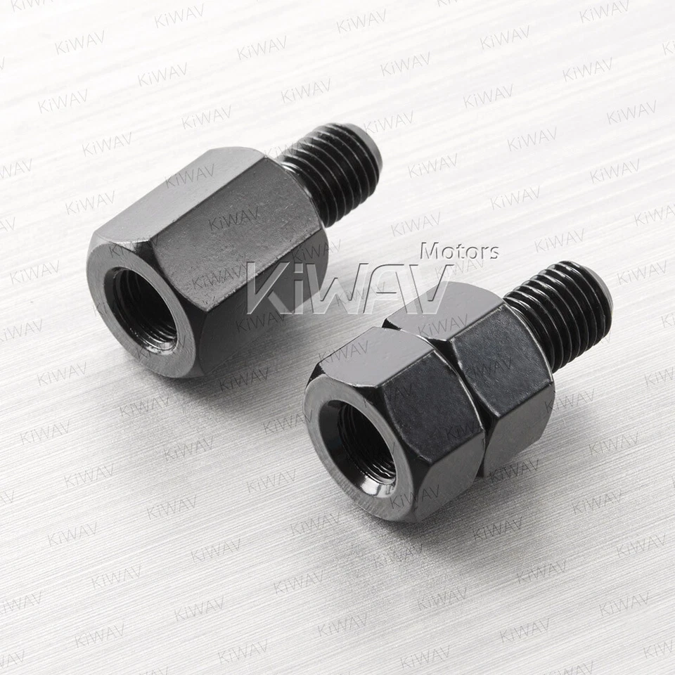 for Yamaha bike mirror adapter 10mm standard to 10mm standardx1 & 10mm reversex1 - Image 3 of 4
