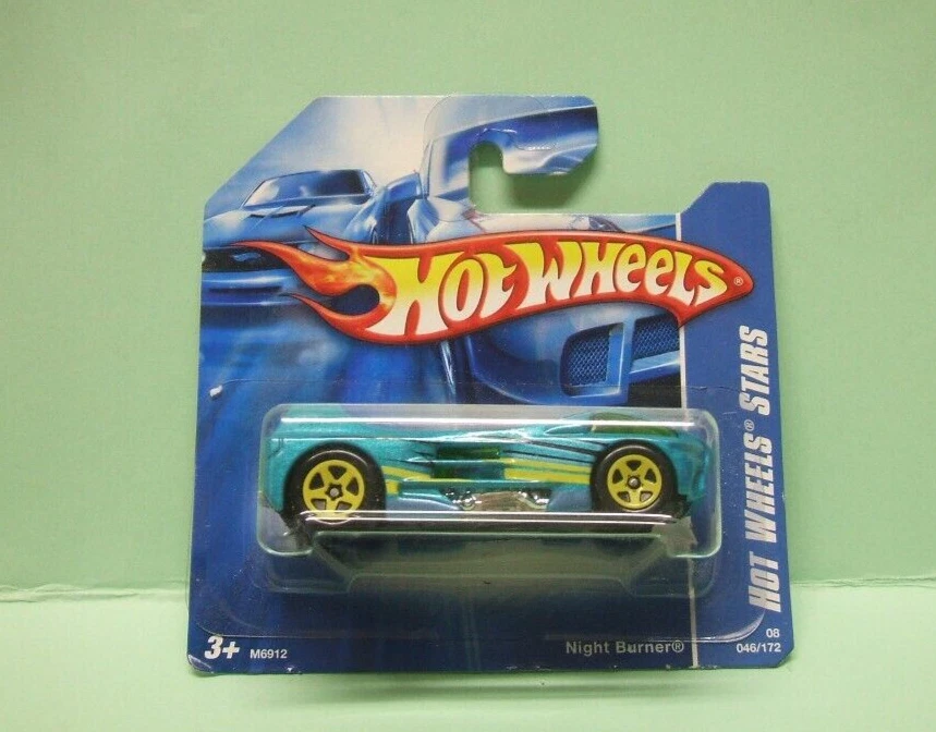 Hot Wheels - NIGHT BURNER - All Stars 2008 - Short card 1/64 - Photo 1/1