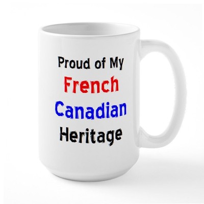 CafePress French Canadian Heritage Large Mug (350139296)