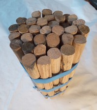 30 Oak timber framing Dowels Traditionally Made 19mm (3/4") 2nd Grade 