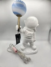 Astronaut Table Lamp Resin Light Bedroom Light Space Moon Gift