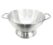 Aluminium Colander Catering Commerial Use Sieve High Quailty Long Lasting New