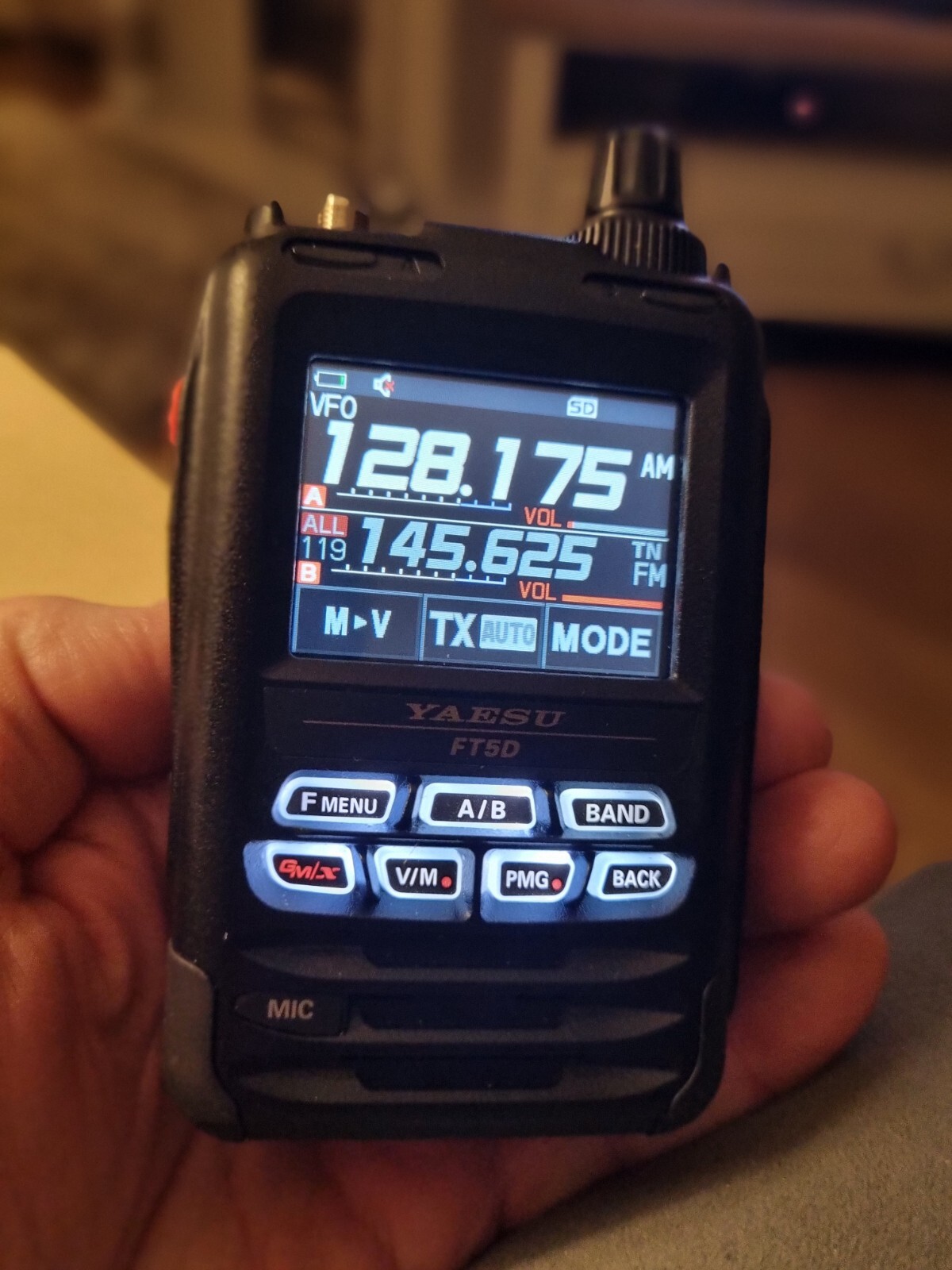 Yaesu Ft5dr Dual Band Transceiver Radio Scanner. eBay