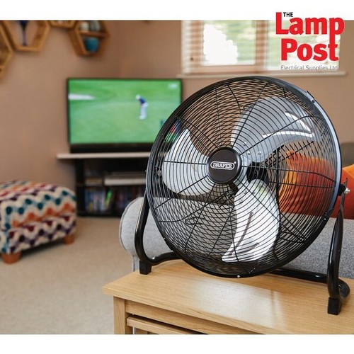 Draper 70432 Floor Fan, 16"/400mm 100W 230V - Ideal For Summer - Picture 3 of 3