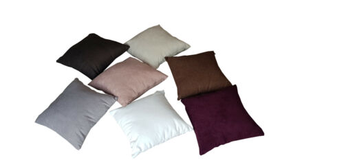 29 Colors in 3 Misu 45x45 60x60 30x60 Microfiber Furniture Pillow with Padding - Picture 1 of 9
