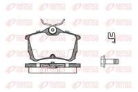 Remsa BremsbeläGe Bremsbelegsatz Hinten FüR Honda Accord VII Tourer